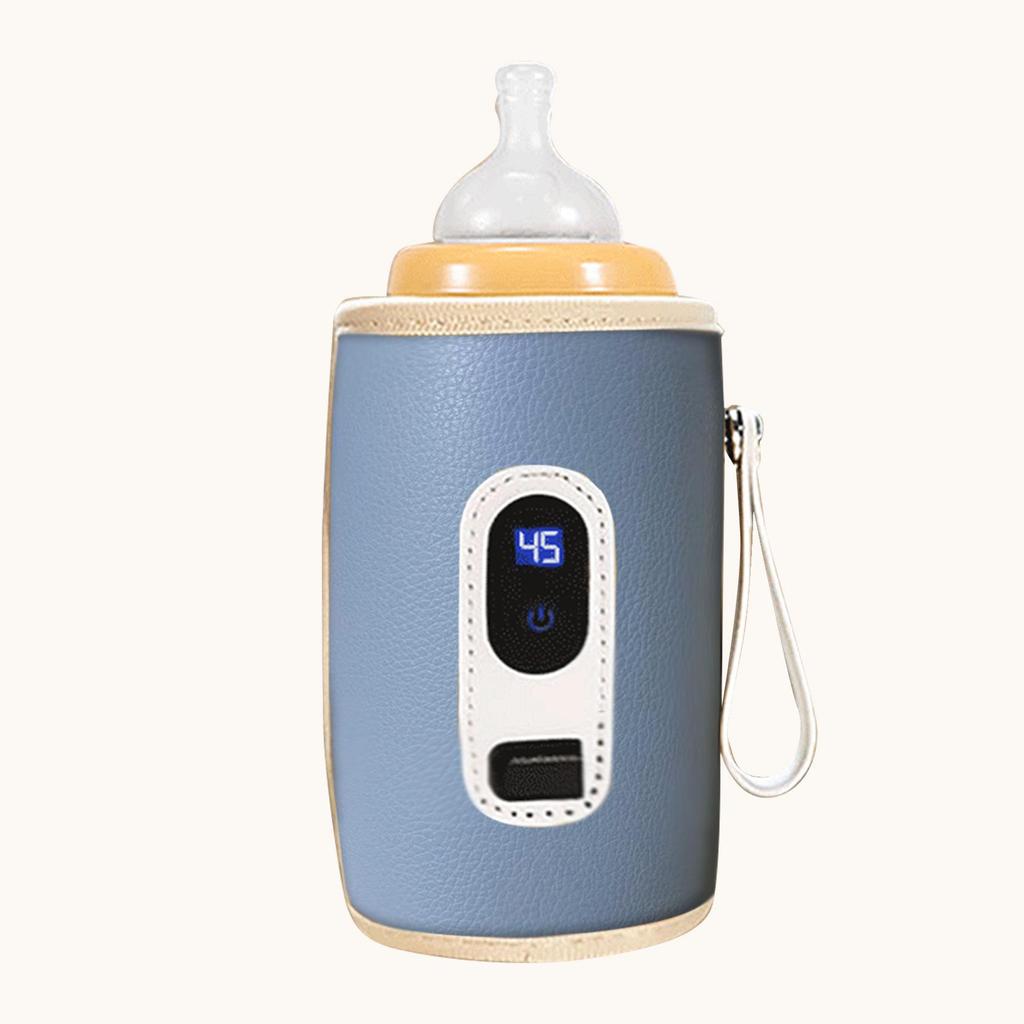 Portable Insulated Baby Bottle Warmer – Wireless, Car-Compatible, Ideal for On-the-Go Feeding