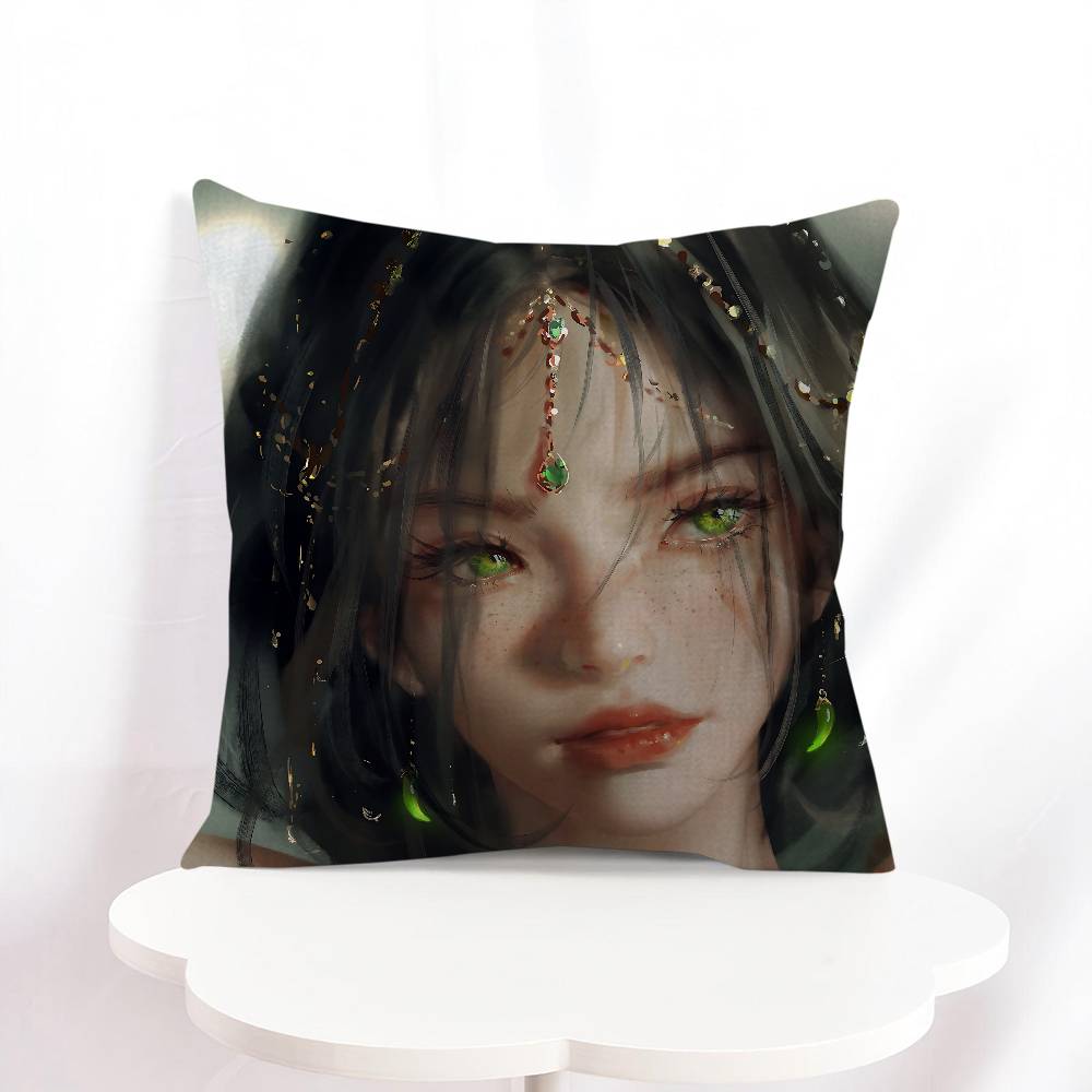 Ghostblade Cartoon Pillow Gift Home Office Decoration Bedroom Sofa Car Cushion Cover Case 45x45