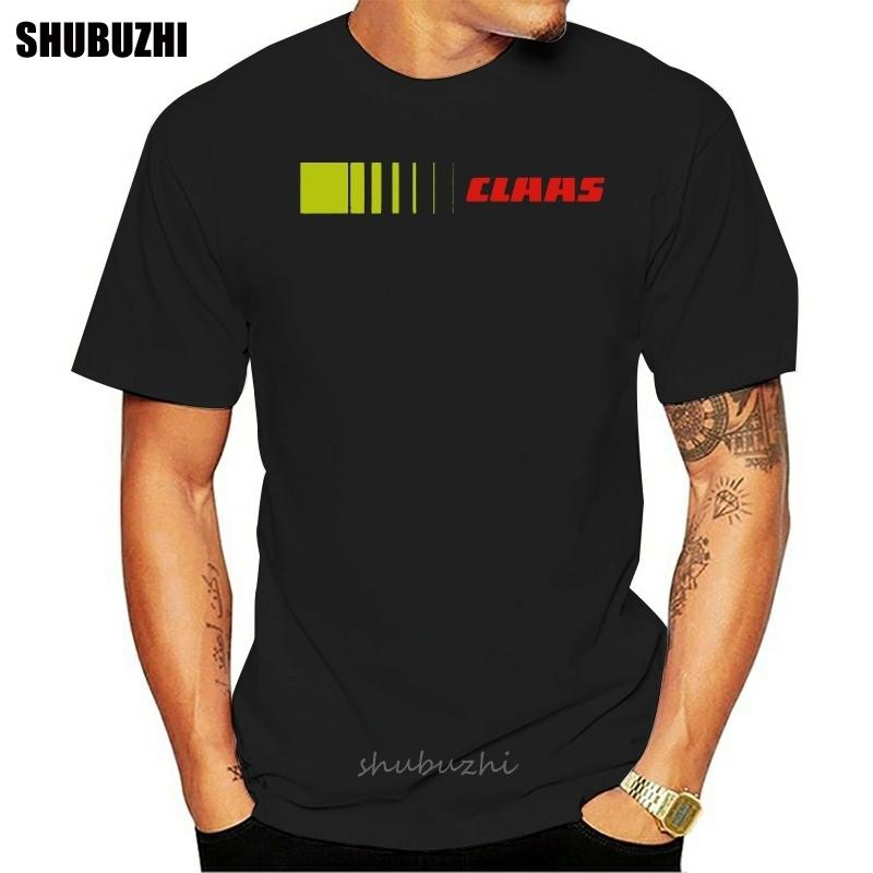 Claas TShirt VARIOUS SIZES  COLOURS Tractor Farming Male Brand Teeshirt Men Summer Cotton T Shirt