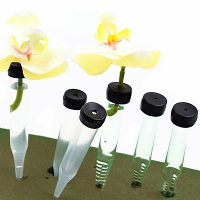 50 Piezas Soporte de Tubo para Tallos de Flores Tubo Conservador Contenedor de Tubo Nutritivo para Plantas