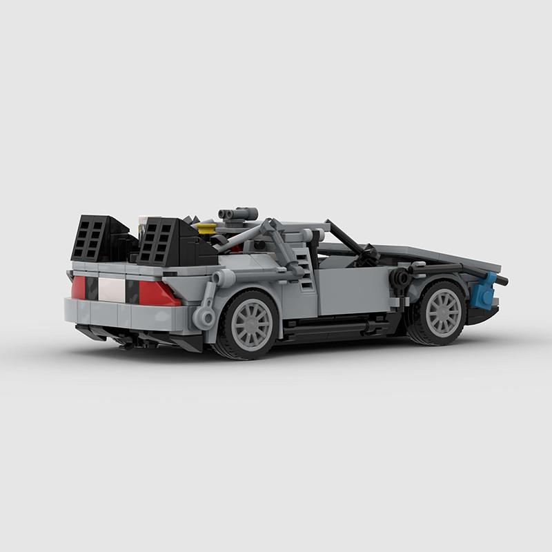 MOC Racing Car Model City Sports Car Building Block Creative Garage Toy Education Bricks Christmas Children's Gift