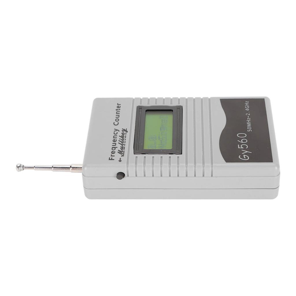 Mini Gooit GY560 Radio Frequency Counter 50Mhz‑2.4Ghz Portable Frequency Counter Radio Frequency Mea