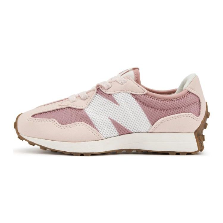 New Balance 327 Bungee Mesh Rose Pink White PH327MG Kids Lifestyle Sneaker 35