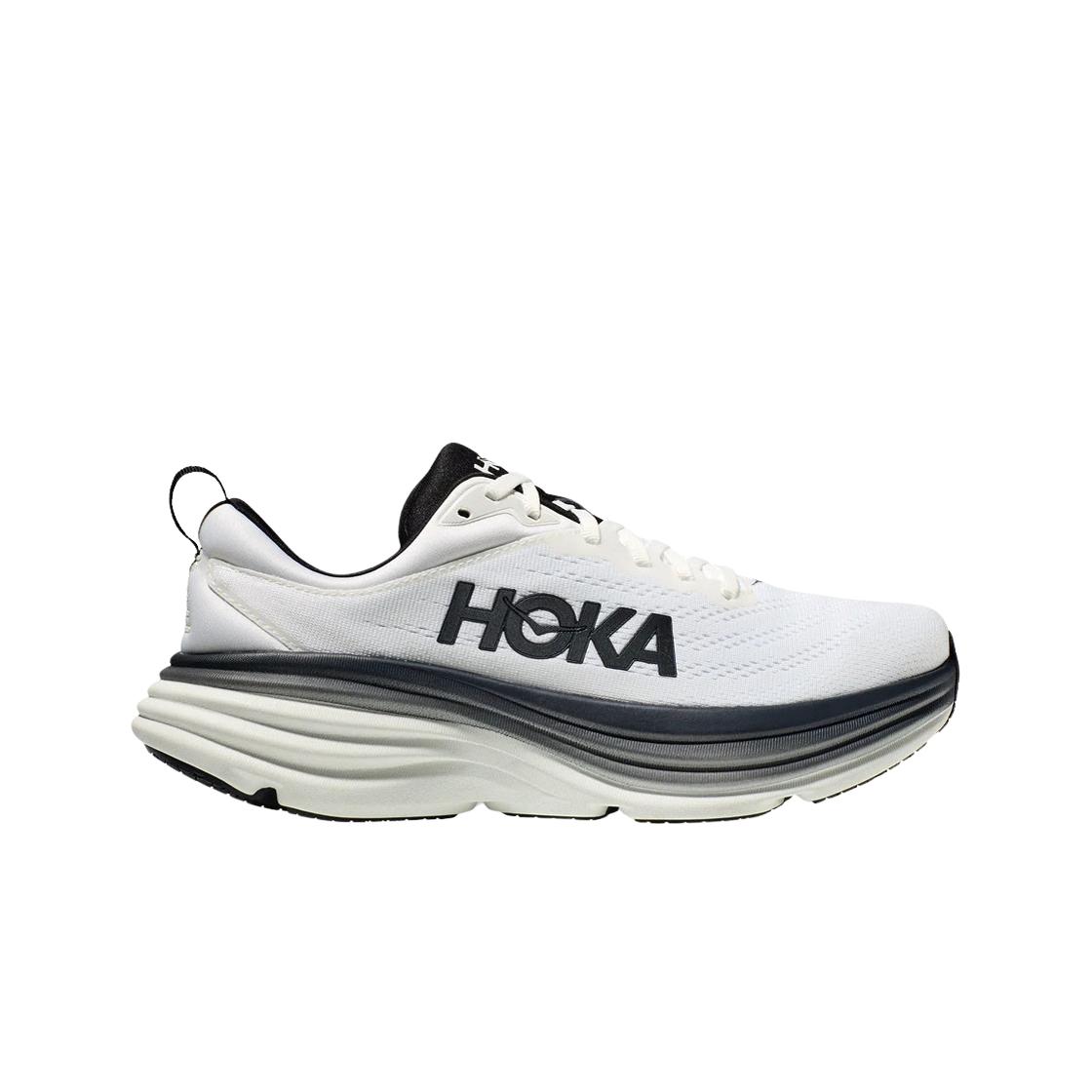 

Мужские кроссовки Hoka Bondi 8 White Black Regular 1123202-WBLC