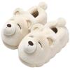 Domácí bavlněné pantofle zimní taška pata roztomilá kreslená koala vnitřní vlněné pantofle teplé bavlněné boty