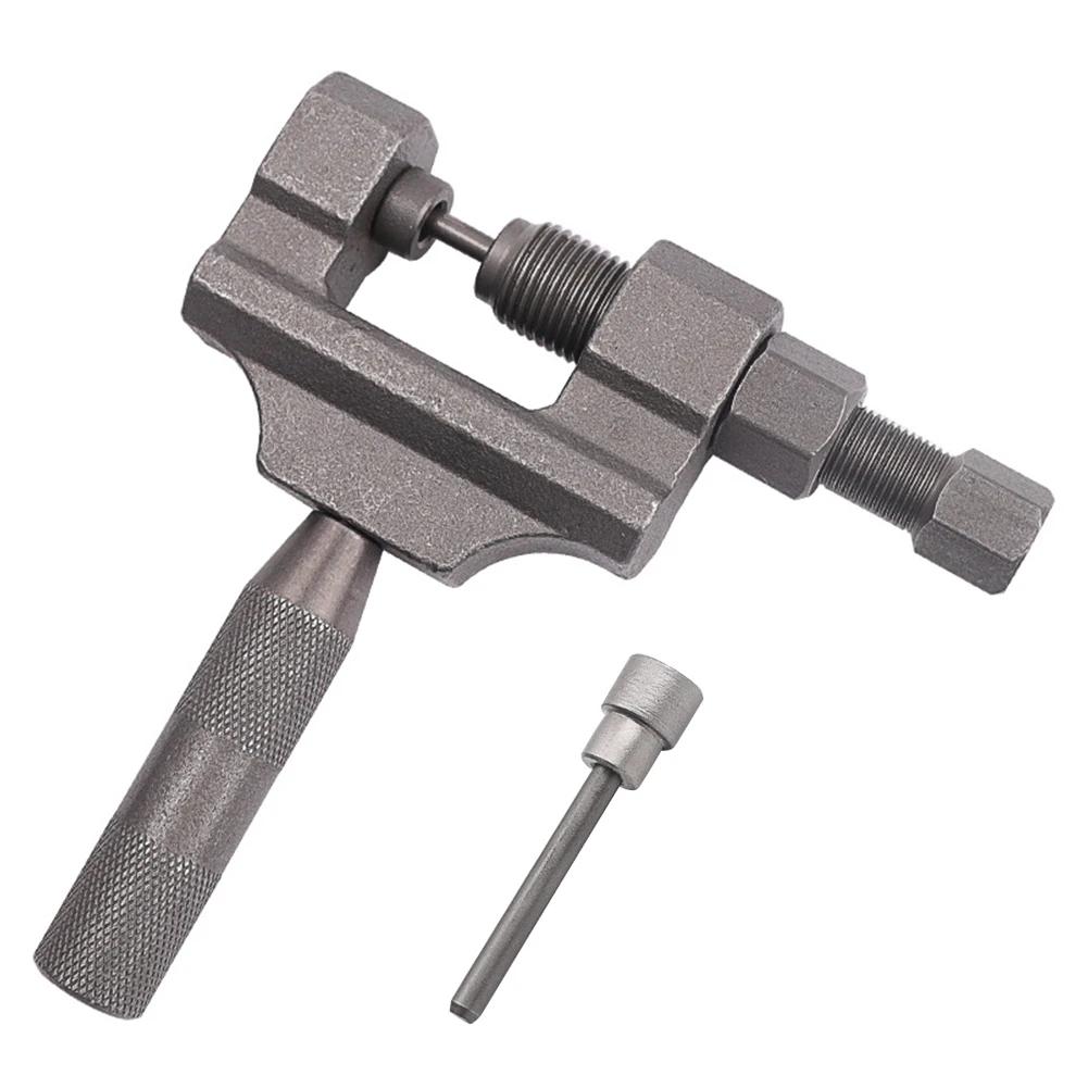 420-530 Motorcycle Chain Breaker Link Removal Splitter Bicycle Chain Cutter Riveting Tool Stainless Steel Motorcycle Repair Tool