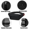 Men's and Women's Universal Models Waist Bag Crossbody Bags Sports Cell Phone Bags Solid Color Large Capacity Chest Bag