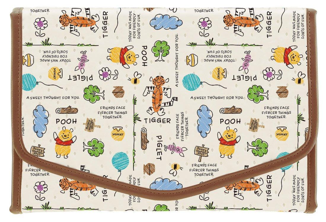 

SKATER unisex Maternal and Child Health Handbook Winnie the Pooh BMAN1 Case, Non-Woven Fabric, Sketchbook,