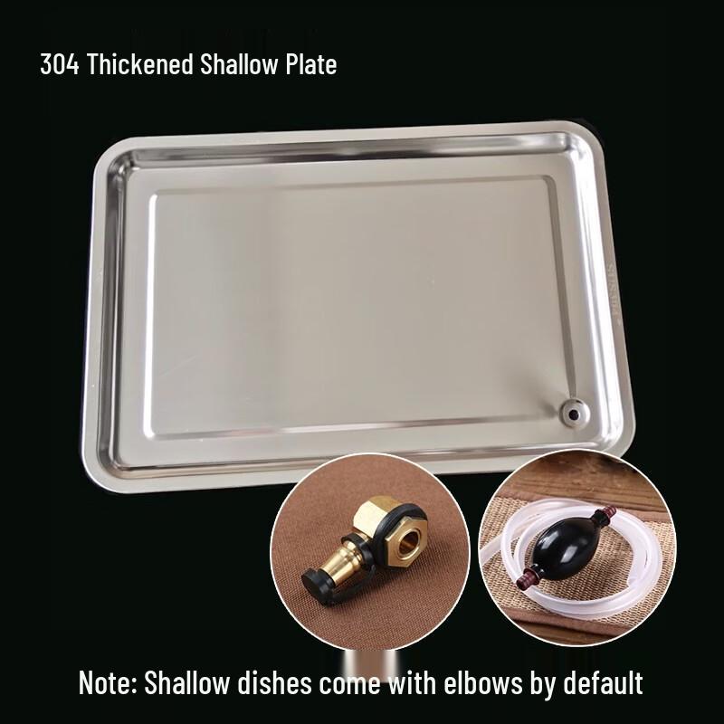 Stainless Steel Embedded Drain Tea Tray