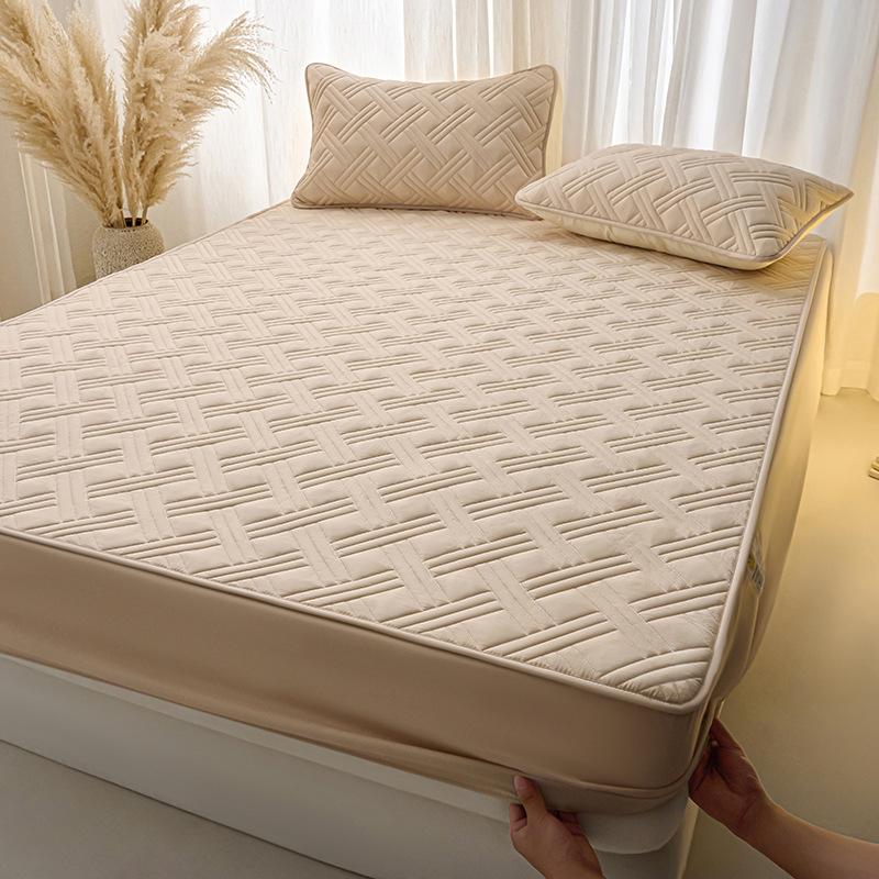 Category A Maternal and Infant Waterproof Diaper Sheet, Quilted Thickened Mattress Protector, Dustproof Bed Cover, Bed Cover