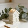 Honeycomb House Shape Silicone Mould Holiday Candle Silicone Molds For Handmade Candle Soap Chocolate Candy Cake Baking