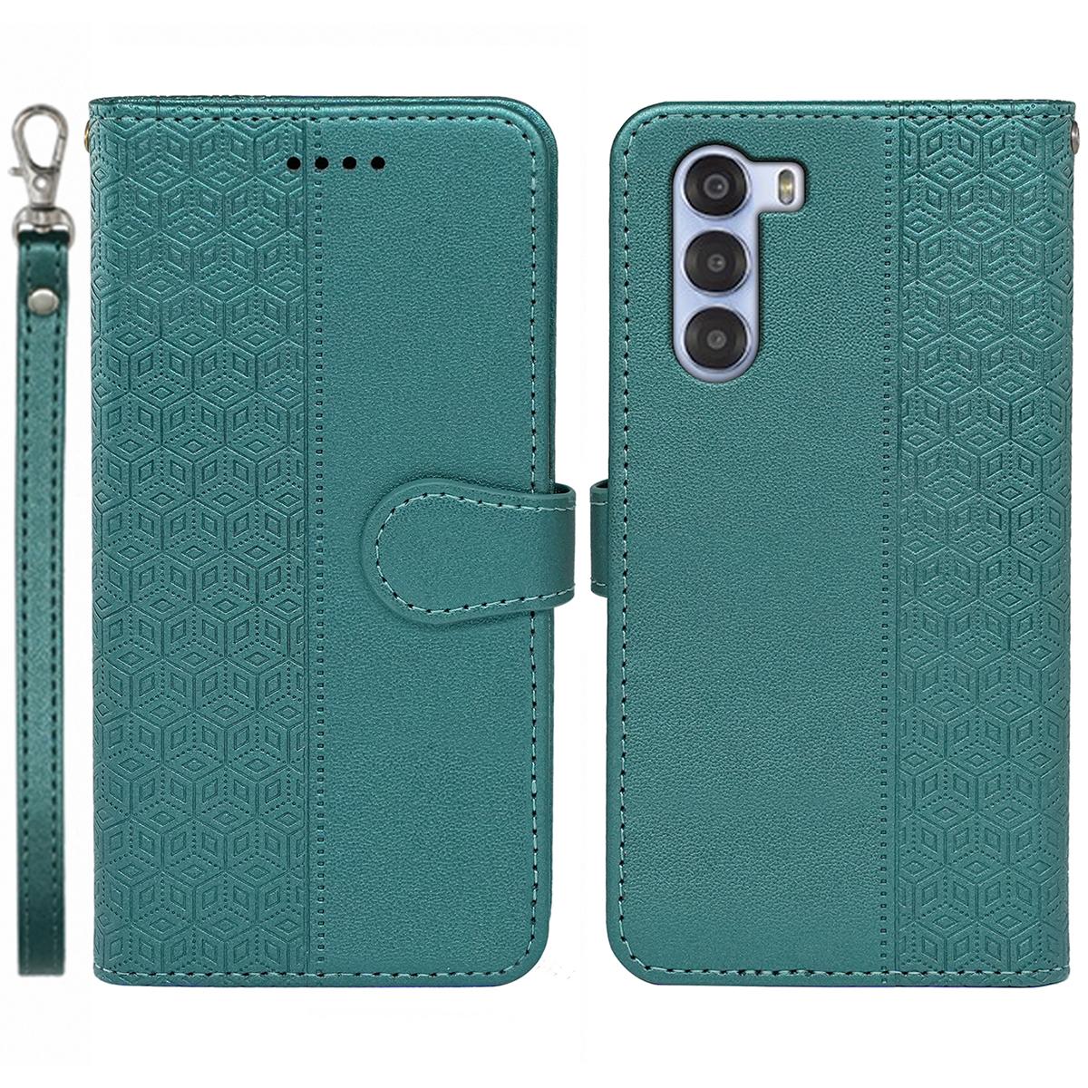 

For ZTE nubia S 5G A403ZT Wallet Phone Case Pattern Imprint Leather Flip Cover C