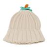 Temu autumn and winter new wool hat female cute personality pullover hat pumpkin knitted hat student