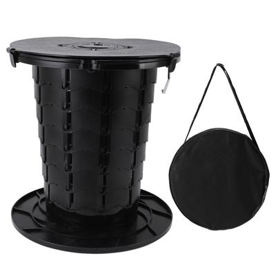 Retractable Portable Toilet Foldable Travel Toilet 7 Level Adjustable Height Camping Portable Potty
