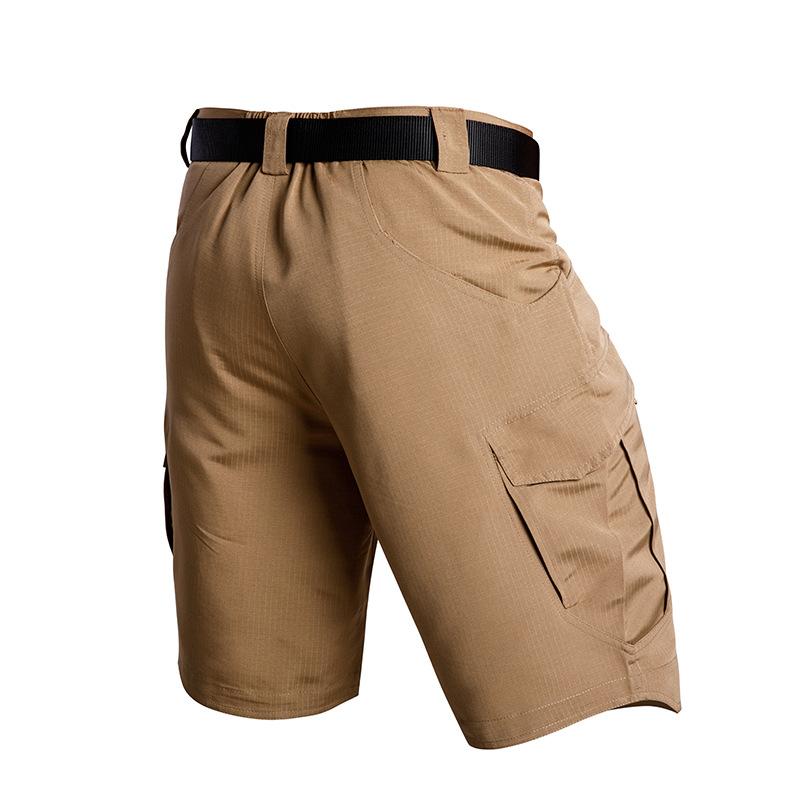 Pantalones Cortos Cargo de Verano para Hombre de Secado Rápido Ligeros Tácticos con Múltiples Bolsillos Pantalones Cortos de Pesca y Caza para Exteriores para Hombre