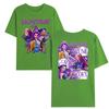 100 Cotton Kpop Kpop Demon Hunters Film Graphic TShirt Unisex Women High Quality Fashion Casual Unisex Girls Top Tee Oversize