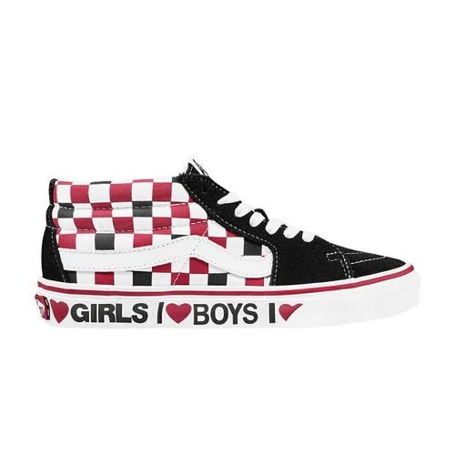 Vans Sk8-Mid 'Checkerboard - I Heart' VN0A3WM3WKU Men's Shoes