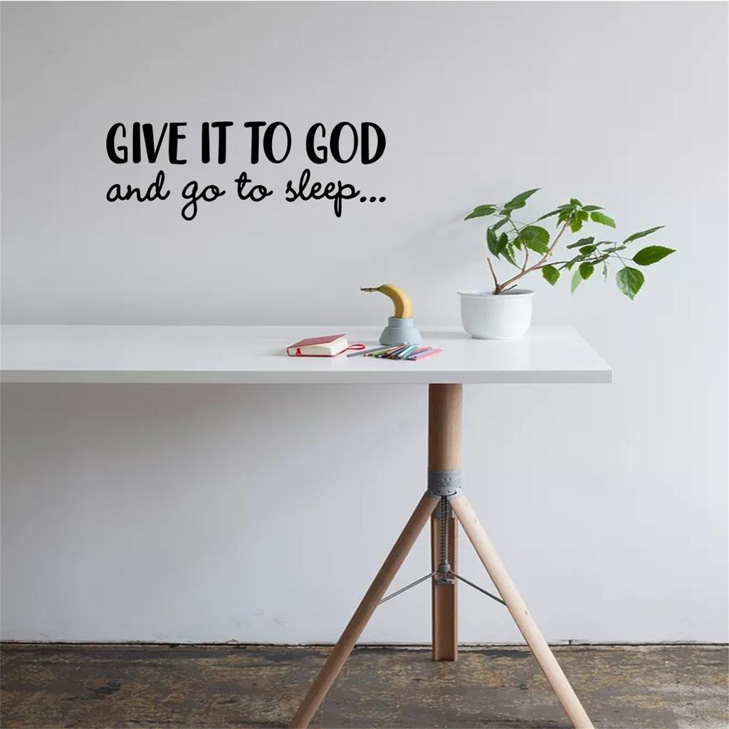 Personalized Slogan Creative Bedroom Porch Living Room Pvc Home Decoration Wall Stickers