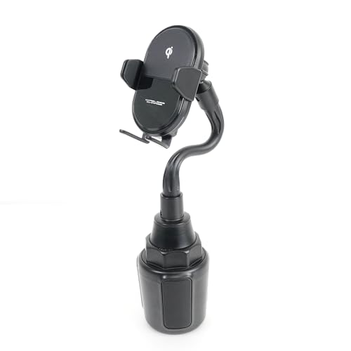 

[Эксклюзив для Amazon.co.jp] Автоматический держатель Kashimura Qi с автоматическим открытием и закрытием, совместимый с ноутбуками, с конденсатором, установка в подстаканник, NKW-9