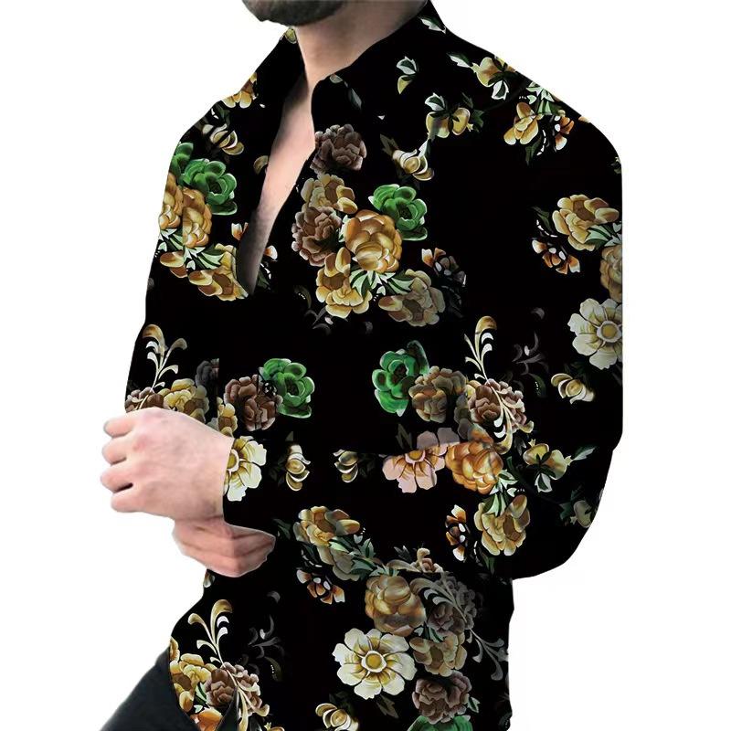 Herren Oberteile Dekoration Revers Oberteile Hochwertiges Material Weich Bequem Lässig Outdoor Party