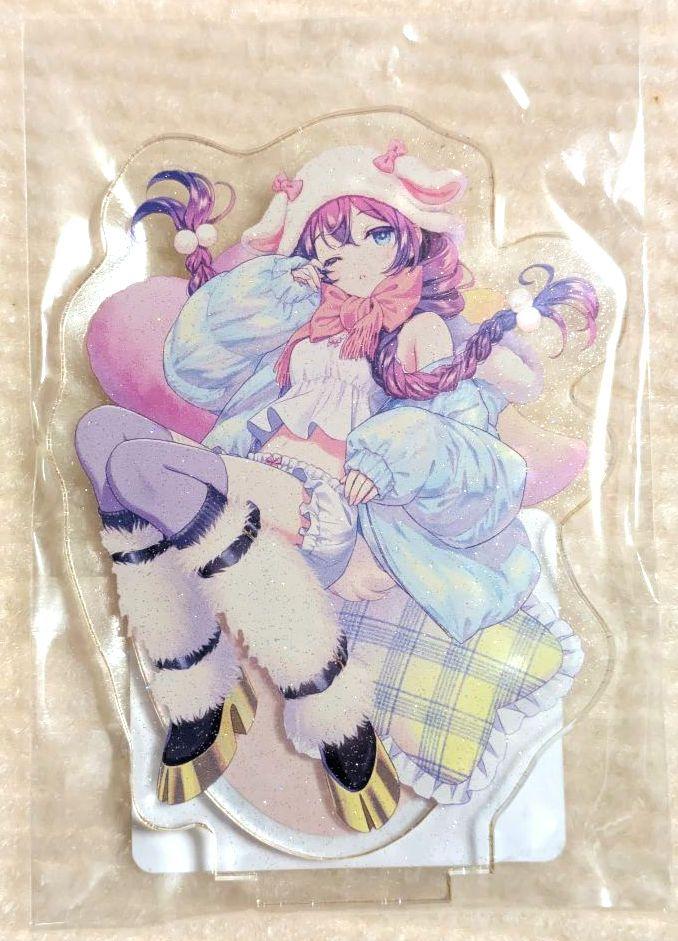 

[USED] Prism Morikura En Art Collection Release Commemorative Illustration Exhibition Acrylic Stand D