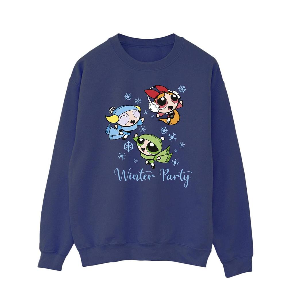 The Powerpuff Girls Mens Girls Winter Party Sweatshirt
