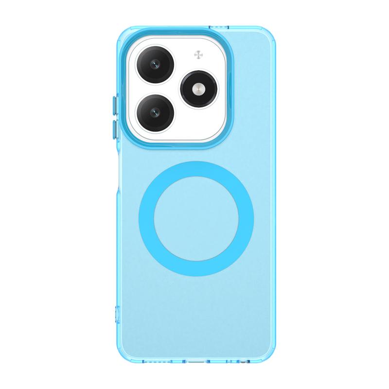 Magnetic Adsorption Wireless Charge Cover For Infinix Smart 8 Transparent Case For Infinix Smart 8 Case For Infinix Smart 8 Case