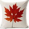 Autumn Thanksgiving Column Pillowcase Maple Leaf Print Home Living Room Sofa Pillowcase