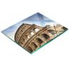 Kitchen Multifunctional Decorative Tempered Glass Board Colosseum Rome 60X52 Cm