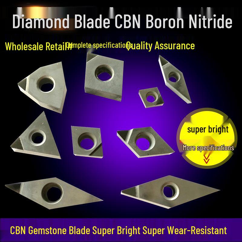 CBN Diamond Gemstone CNC Blade - Boron Nitride Diamond Blade