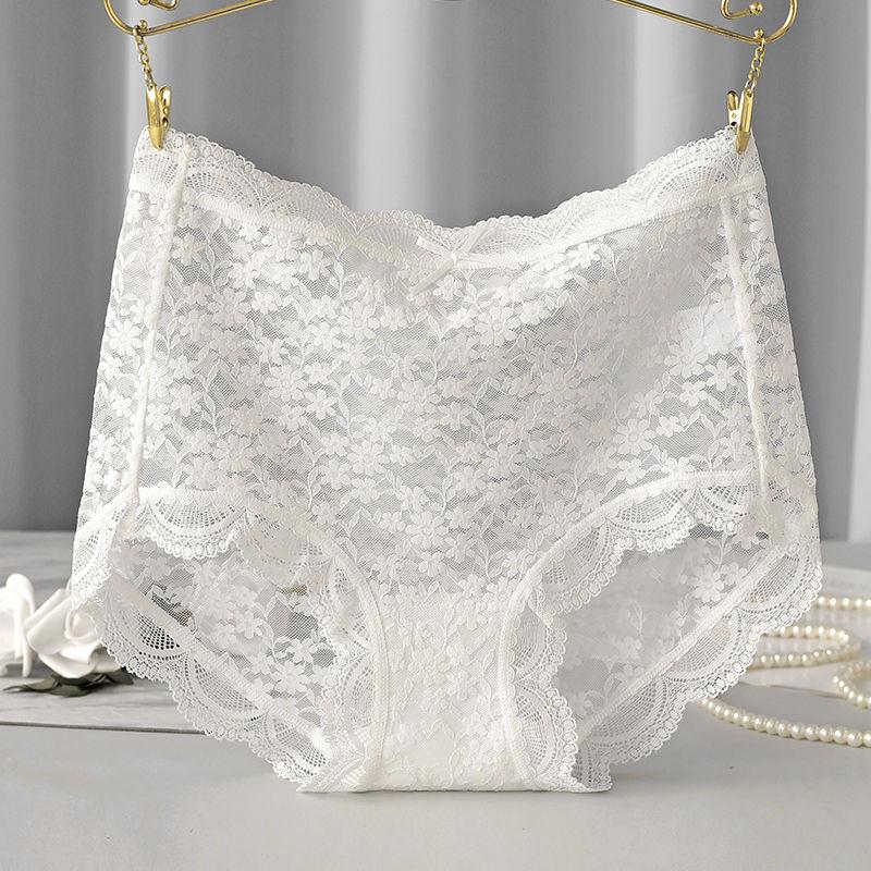 

Женские трусики-слипы со средней посадкой, кружевные, бесшовные, с контролем живота, сексуальные, треугольные, для лета 2XL