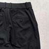 Used a544 Uniqlo Tuck Wide Pants Black M Slacks One-Tuck Black
