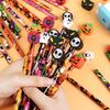 DIYASY 48 Pcs Halloween Pencils with Erasers, Holiday Wood Pencils Bulk for Kids Assorted Fall Pencil Set for Goodies Gift Prize Party Favor Supplies