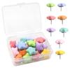 20/50Pcs DIY Star Shape Pushpins Macaron Blackboard Push Pins Portable Decorative Studs  Corkboard