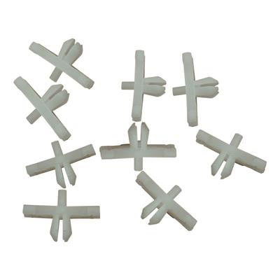 ECF1248 10 sztuk Klips listwy bocznej nadwozia dla Volvo: 591 740 Średnica główki: Główka 1,9 mm: 16.3mm X 4.6mm Długość:11.4 mm Pasuje:Otwór 3,7 mm