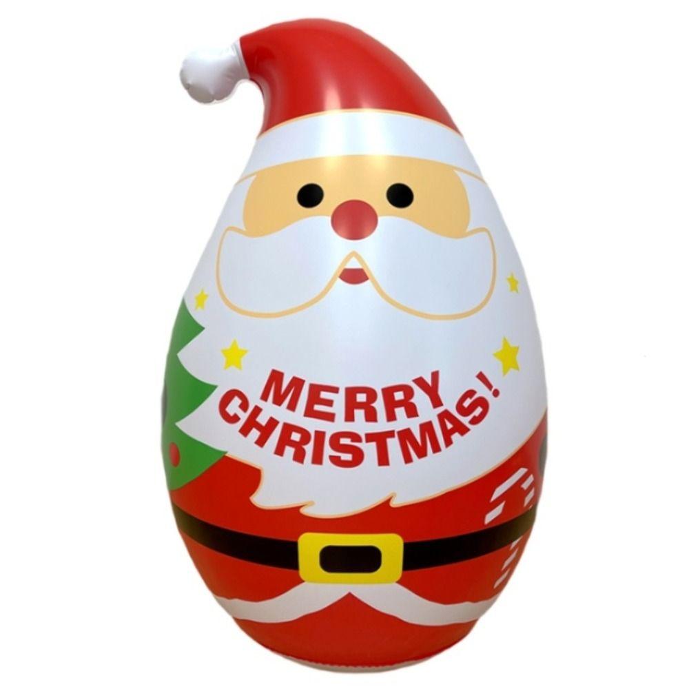 Pumpkins Santa Claus Inflatable Tumbler Chrismas Ghost Inflatable Model Tumbler  Kids Gifts
