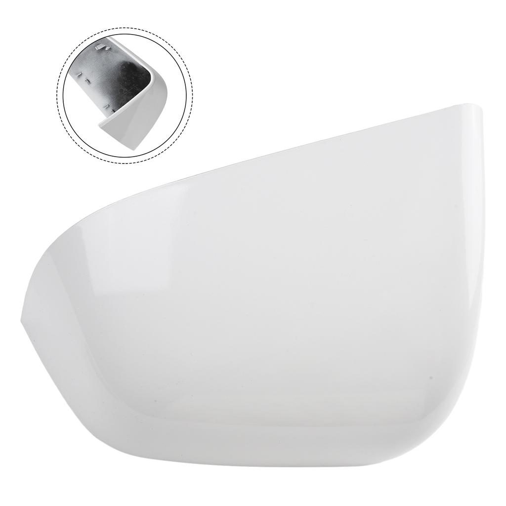 Fits For Tesla Model Y 21-23 White ABS Left Side Door Wing Mirror Cover White149559300 Accessories For Vehicles