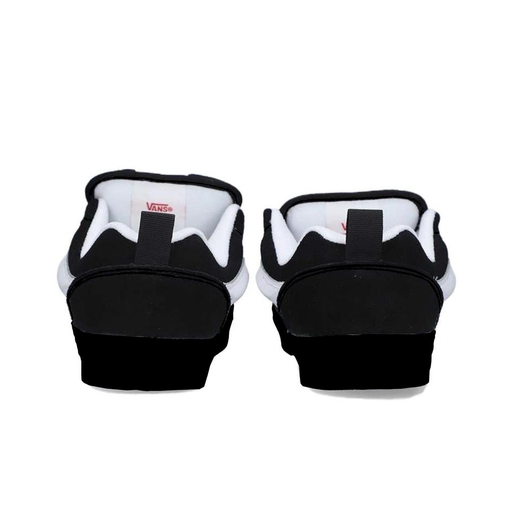 Vans Knu Skool Slip Resistant Abrasion Resistant Low top Skateboard Shoes Unisex Black White VN0009QC6BT1(Team613-)