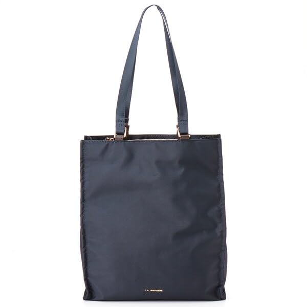 Labagagerie Вертикальная квадратная сумка-тоут B009501 Темно-синий (66)