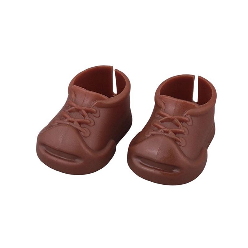 15/17Cm Doll Shoes Plastic Mini Shoes For Dolls Mini Finger Shoes Clothing Accessory For 6.9 Inch Dolls Blind Box Doll