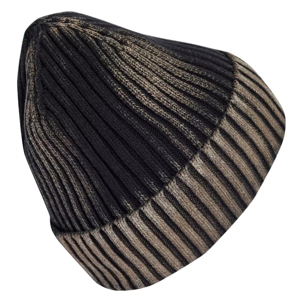 Adidas Kapelusz z bawełnianej przędzy z haftowanym logo Trefoil, Kapelusz unisex, Czarny Kamień-Khaki JW0042