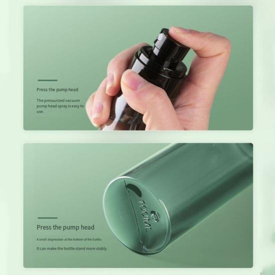 5/10/20Pcs 60/80/100/120ML Travel Spray Bottle Leak-proof Fine Mist Mini Empty Bottle Portable Clear Refillable Spray Bottle Container Set