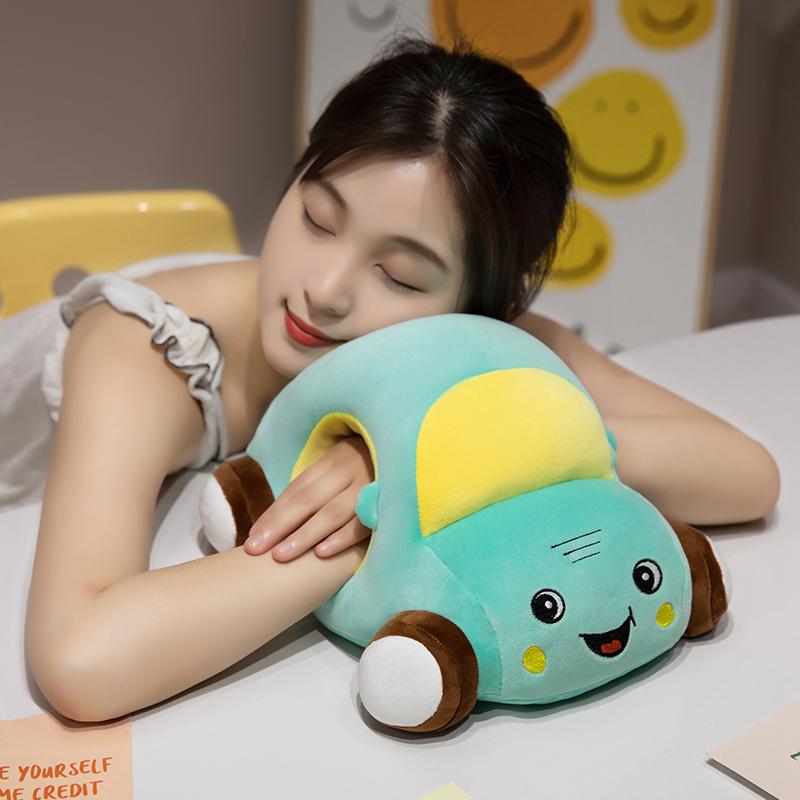 Cartoon Cars Plush Cute Funny Car Model Toys Car Shaped Cushion Sleeping Pillow Children Birthday Gift Room Decor