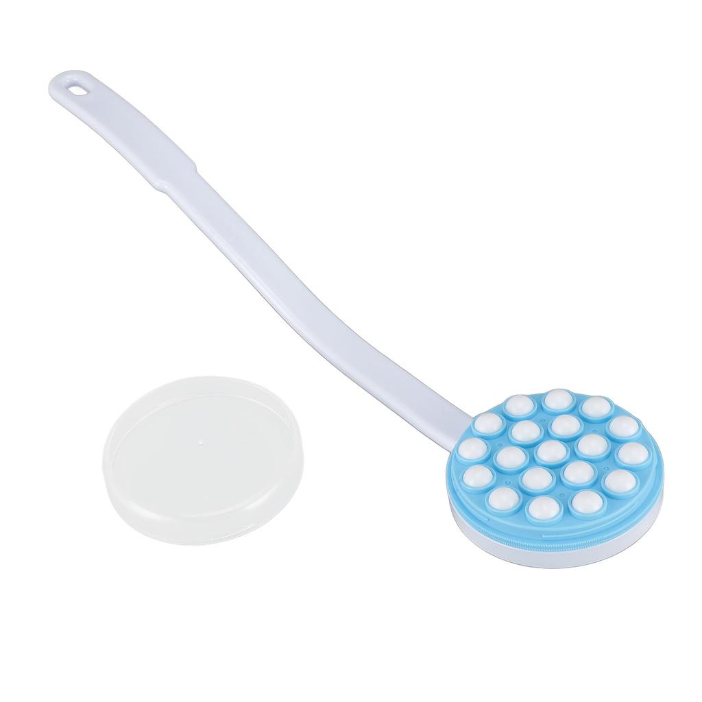 Back Lotion Applicator and Massager Long Handle Handheld Self Lotion Applicator Bath Brush