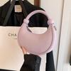 Popular Texture Women's Bags Trendy Versatile Shoulder Bags Casual Fashion Handbags Solid Color Messenger Bags