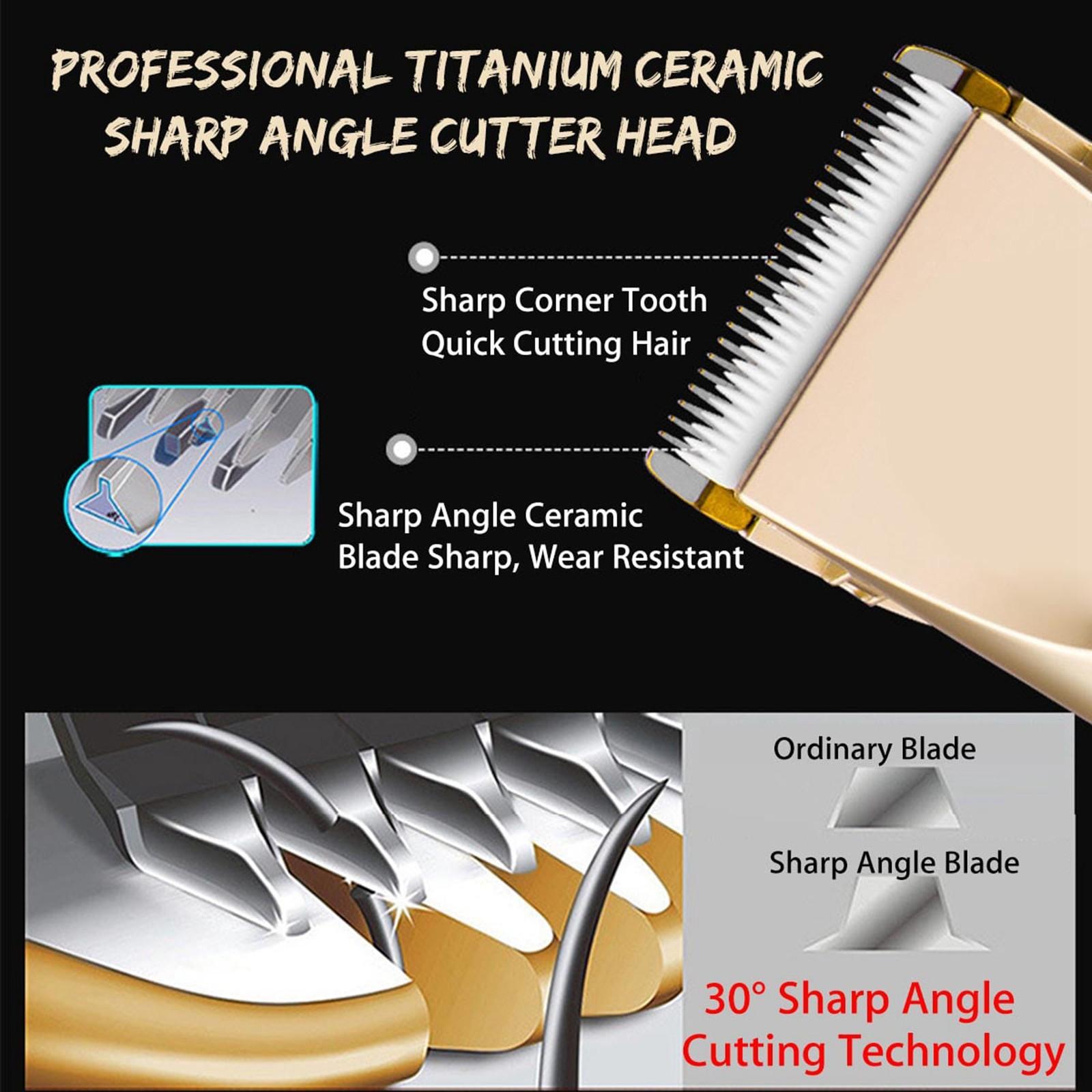 Бесшумная электрическая машинка для стрижки волос для домашних животных — фото 3