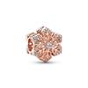 Miniso Sparking Rose Gold Plated Charm Bead Charms Dangle Authentic Compatible With copper Bracelets Necklaces Bead Ideal For Diy Jewellery Women Gift
