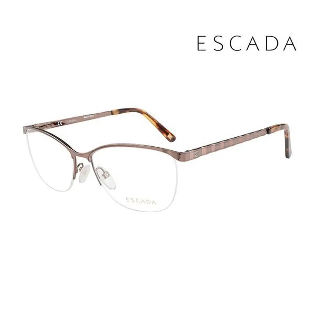 

Escada Eyeglass Frames VES873 0SRP Round Metal Women s Glasses VES873 0SRP_C [54]