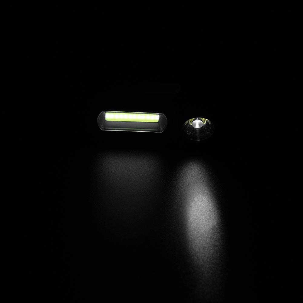 TOPINCN USB Rechargeable Head 6 Camping LED Suitable for Outdoor Fishing and with Adjustable Headband Torch, Modes, Waterproof, Headlamp,
