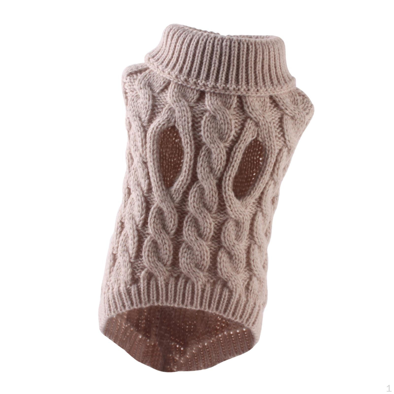 

Уютный собачий трикотаж: Стильный зимний свитер для собак S